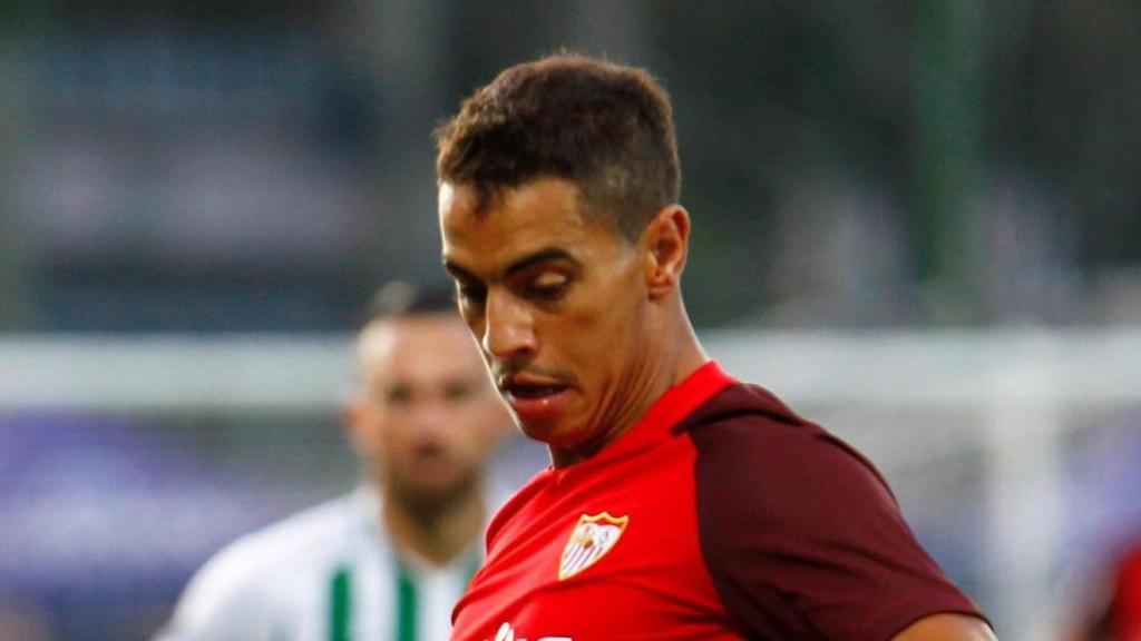 Wissam Ben Yedder, durante un partido con el Sevilla.