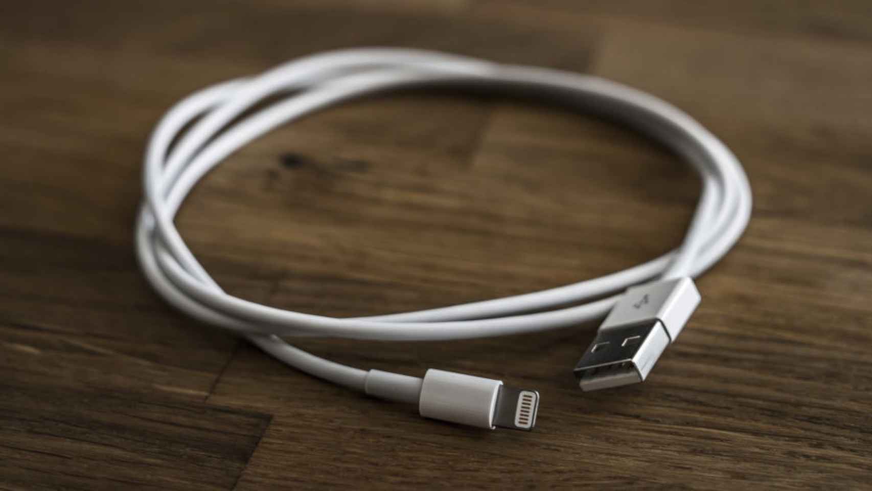 Cable actual de los iPhone modernos.