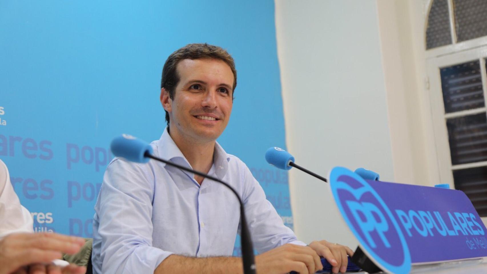 Pablo Casado, presidente del PP.