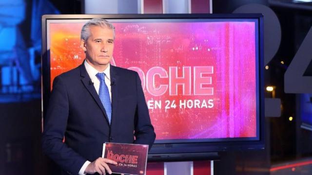 Víctor Arribas, en La noche en 24 horas.