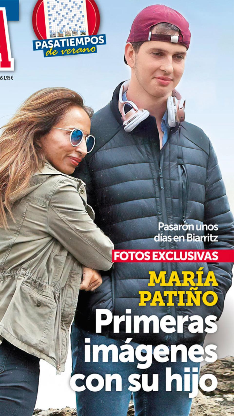 Madre e hijo en la portada de SEMANA.