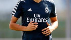 Vallejo se entrena en solitario en la Ciudad Real Madrid
