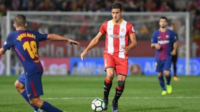 Bernardo Espinosa con el Girona. Foto: gironafc.cat