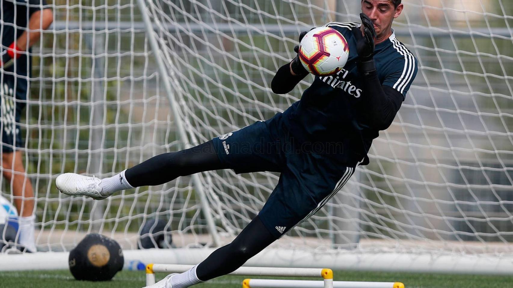 El mensaje de Courtois que acelera para su debut