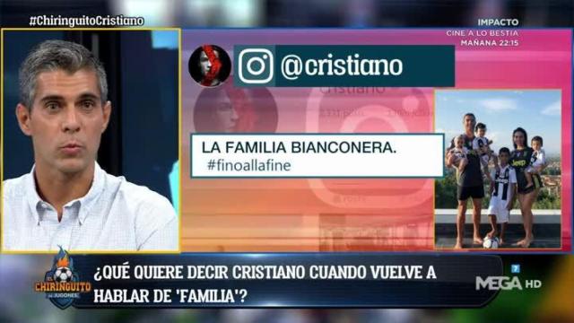 José Luis Sánchez en El Chiringuito. Foto: Twitter (@elchiringuitotv)