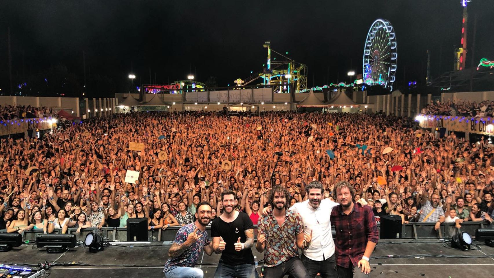 Foto: Víctor Calderón en el Cooltural Fest de Almería.
