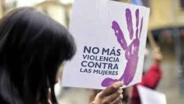 Manifestación contra la violencia de género./
