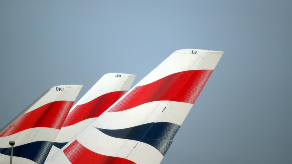 Aviones de la flota de British Airways.