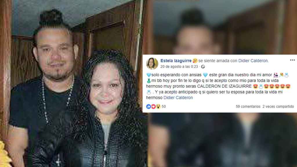 Estela, la última víctima de violencia de género anunció en Facebook su boda