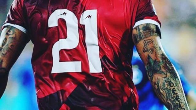 Ashkan Dejagah y sus polémicos tatuajes.