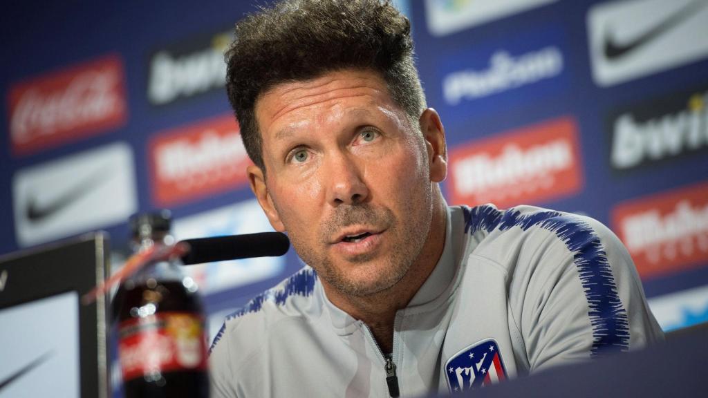 Rueda de prensa de Diego Pablo Simeone