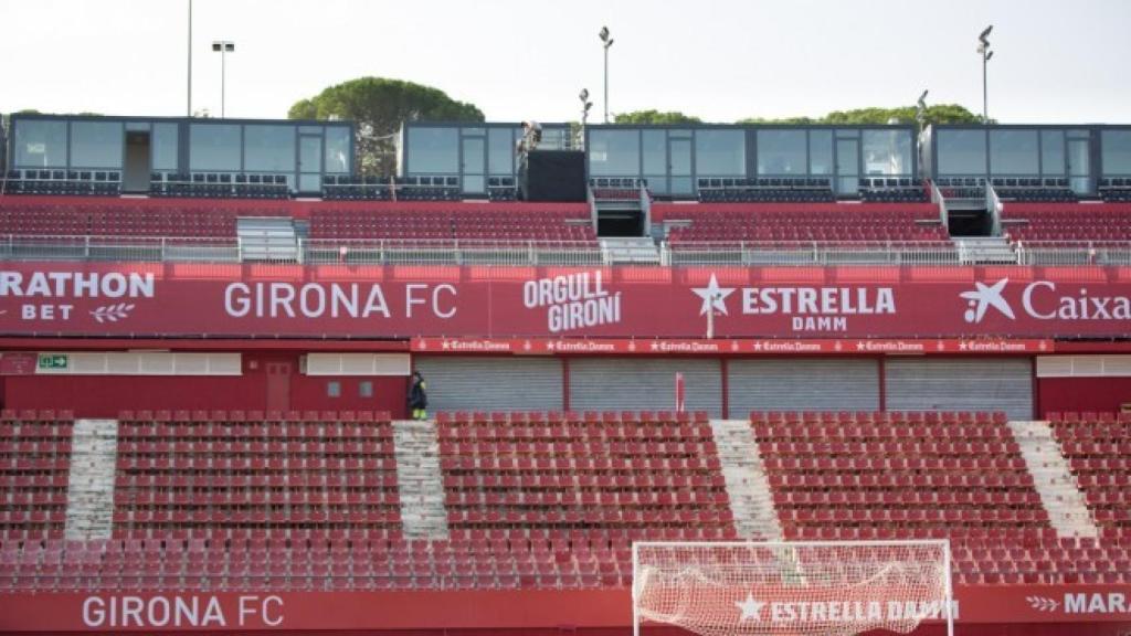 La nueva grada de Montilivi. Foto: gironafc.cat