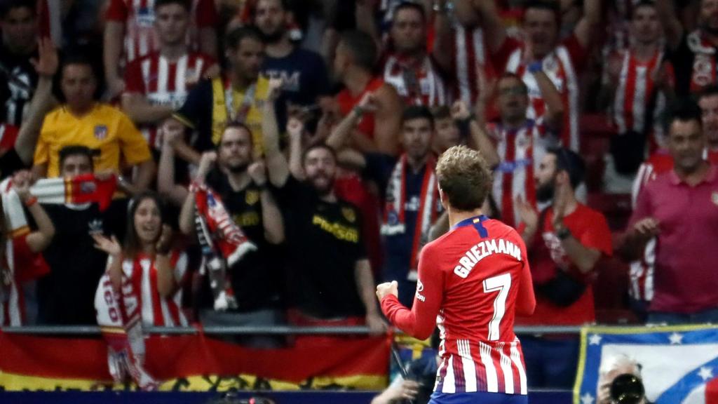 Griezmann, junto a su afición