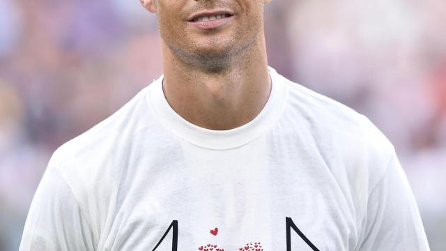 Cristiano Ronaldo en el partido ante el Parma.