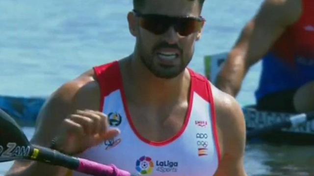 Carlos Garrote, campeón del mundo en K1 de 200 metros