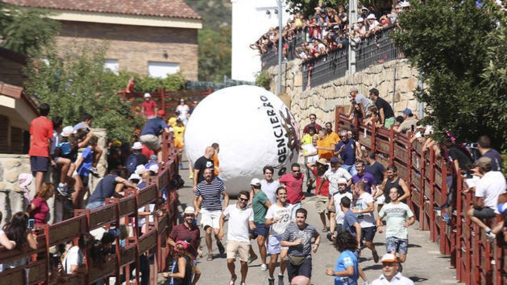 El boloencierro de Mataelpino