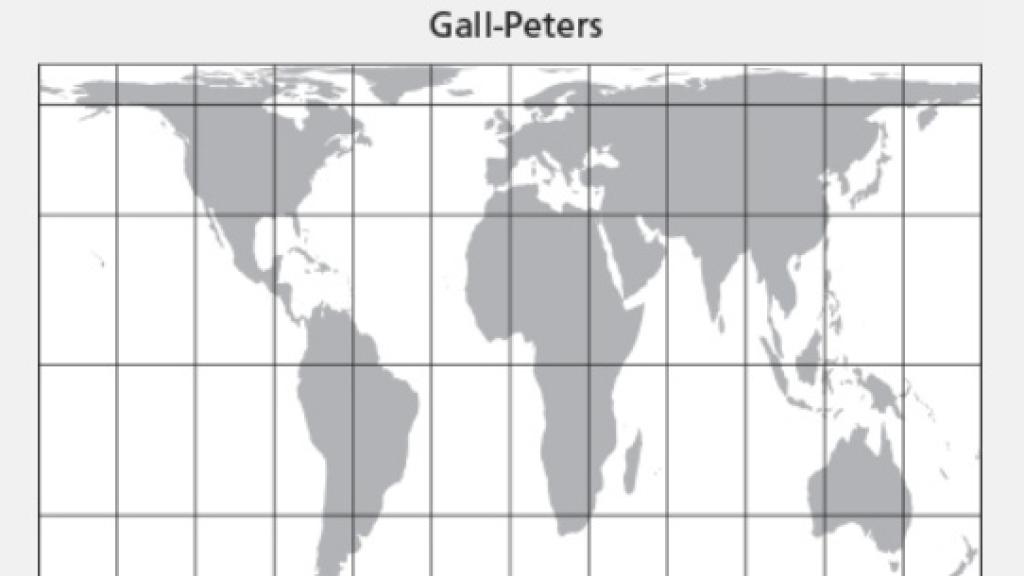 El mapa de Equal Earth Project.