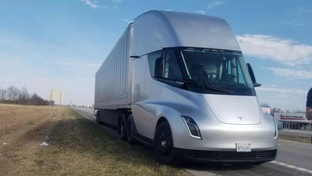 tesla semi truck