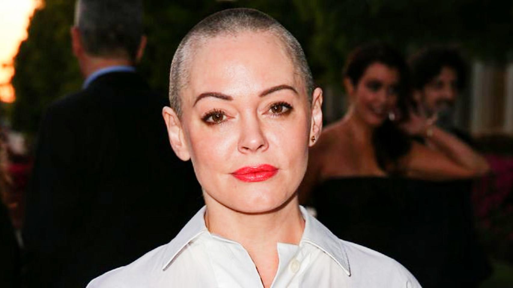La actriz y activista Rose McGowan. Getty.