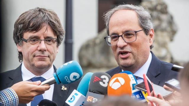 Puigdemont dice que algunos partidos están flirteando con la violencia