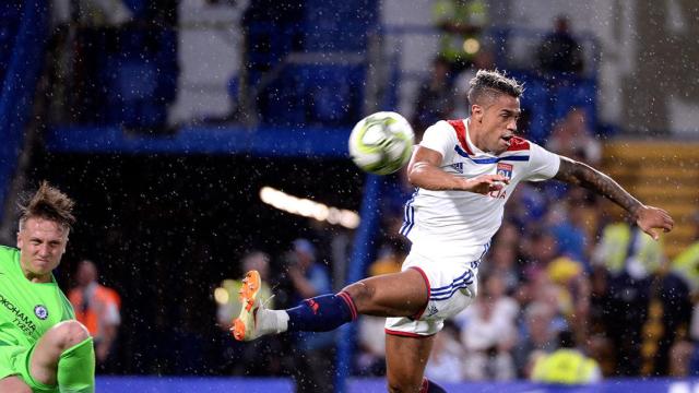 Mariano Díaz, durante un partido del Olympique de Lyon Foto:ol.fr