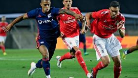 Mariano Díaz, durante un partido del Olympique de Lyon Foto:ol.fr