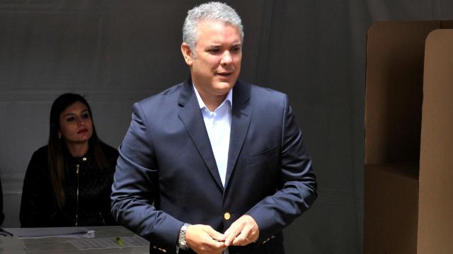 El presidente de Colombia, Iván Duque.