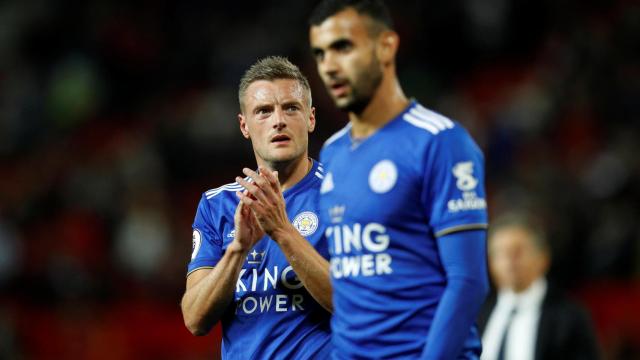 Jamie Vardy, jugador del Leicester.