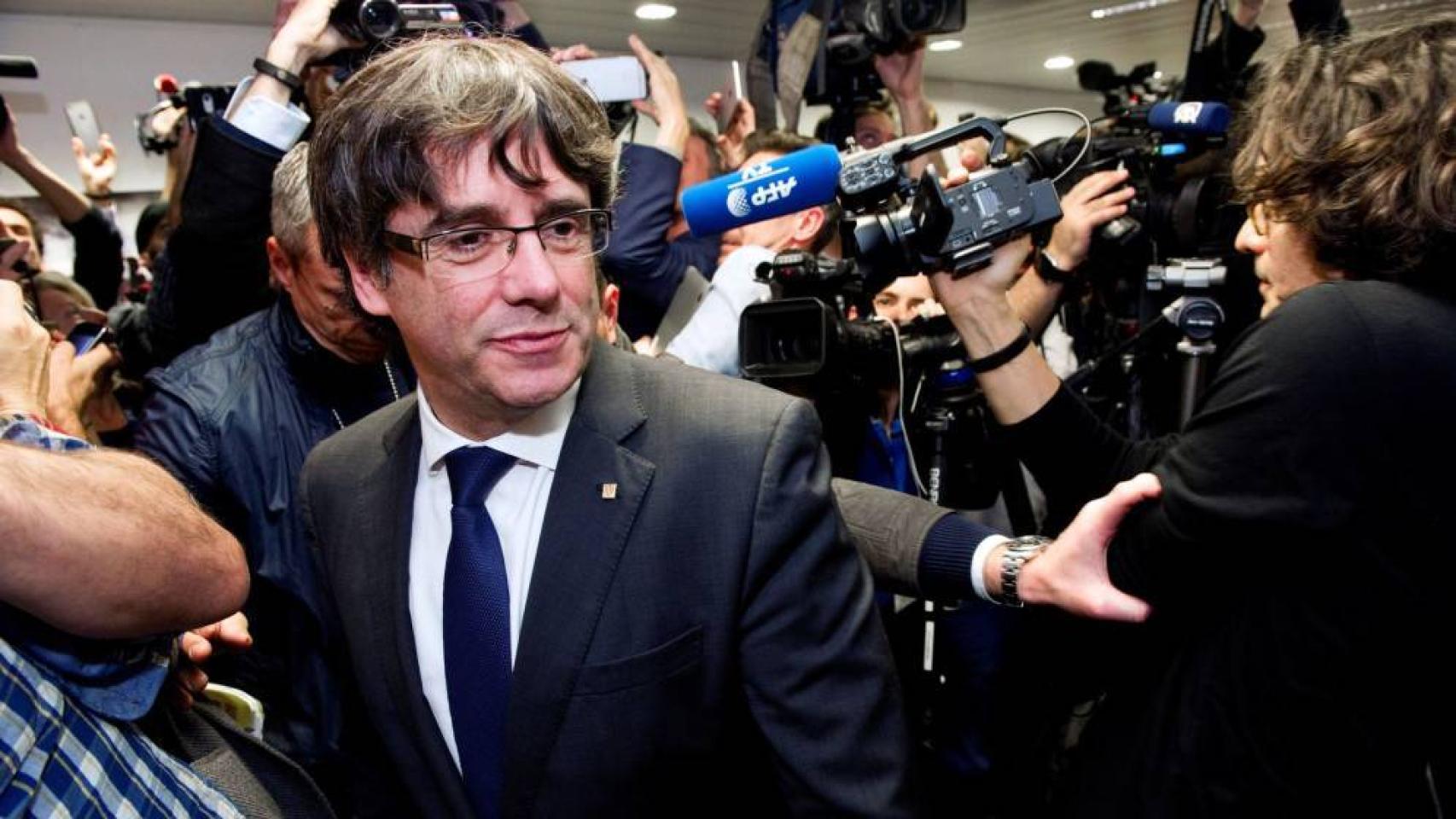 Carles Puigdemont en Bruselas.