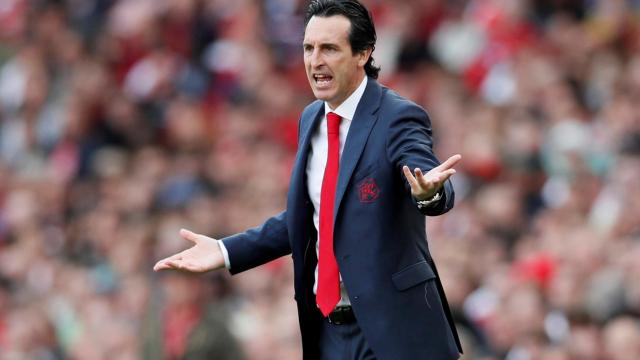 Unai Emery, entrenador del Arsenal.