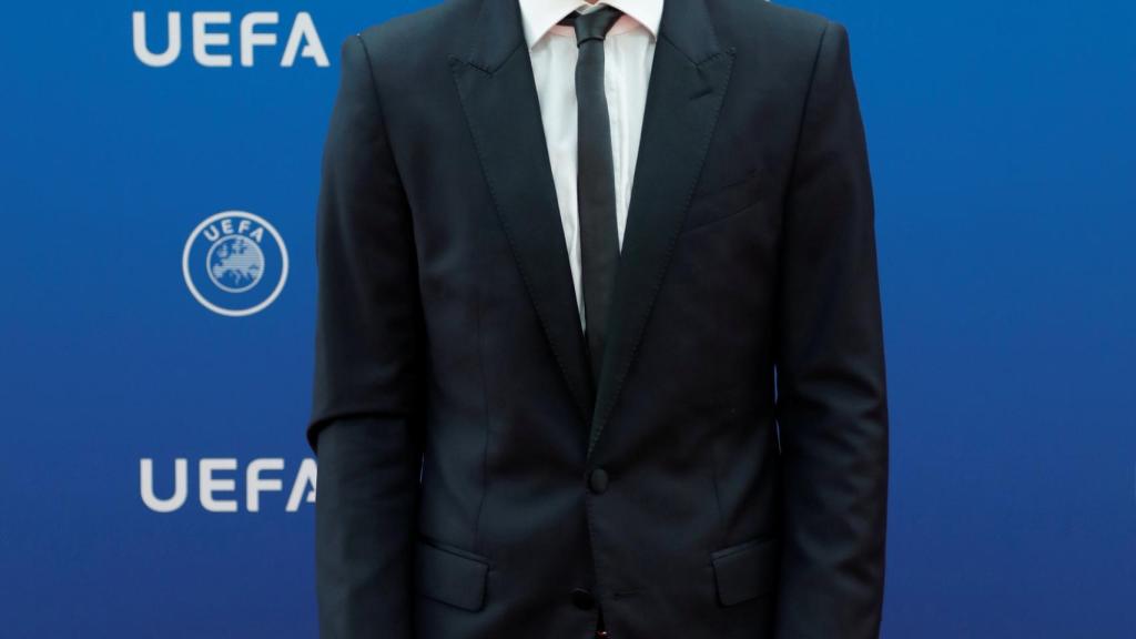 Luka Modric, en la gala de la UEFA