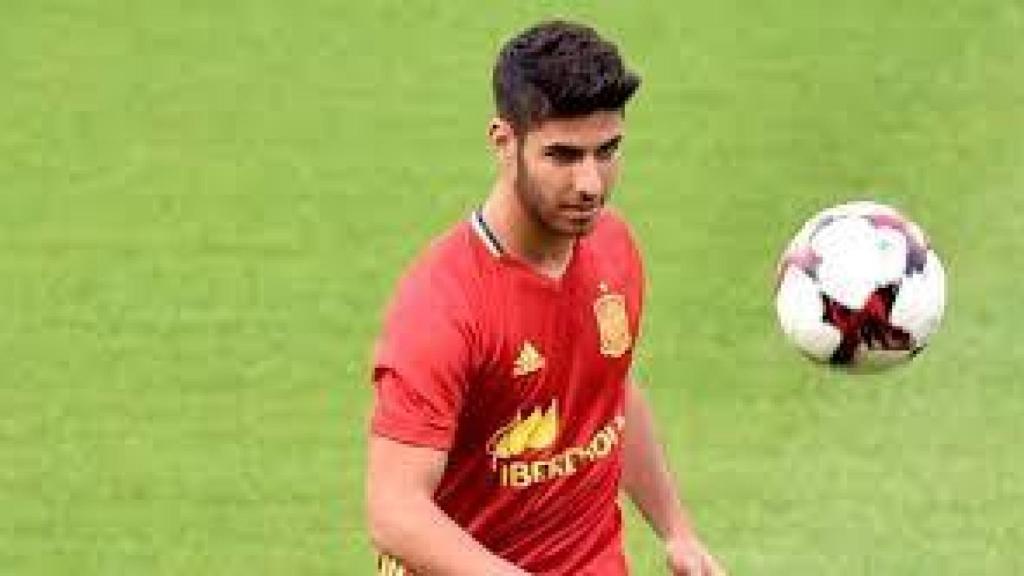 Asensio con la Selección