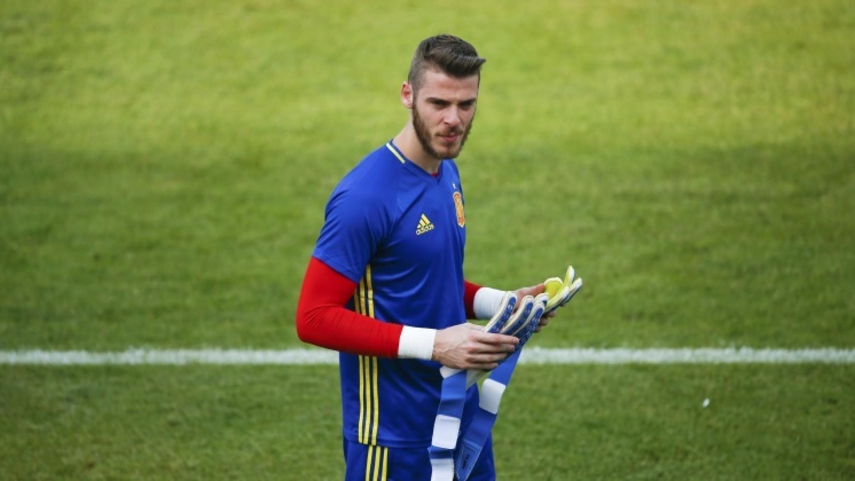 De Gea con la selección española