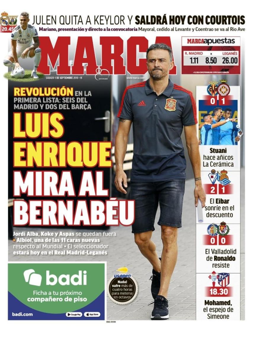 Portada de MARCA