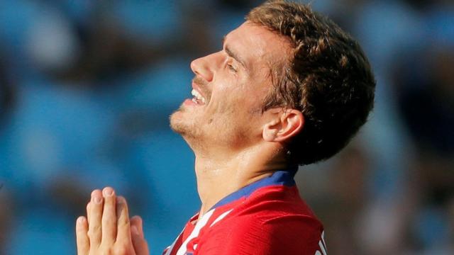 Griezmann se lamenta de una ocasión fallada