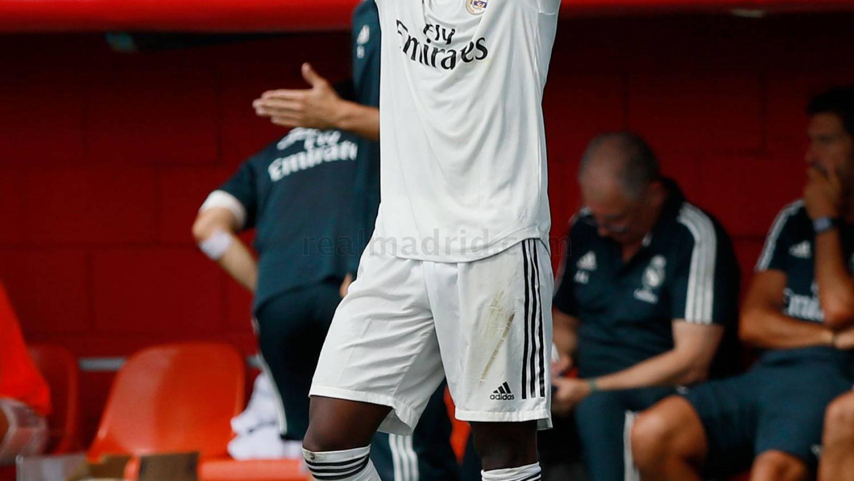 Vinicius, autor de 2 goles ante el Atlético de Madrid B