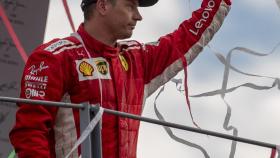 Raikkonen en el Gran Premio de Italia