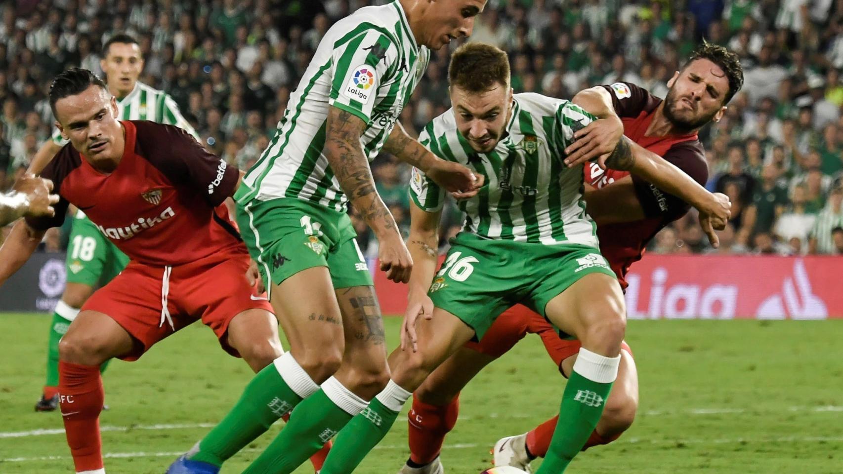 Las mejores imágenes del Real Betis - Sevilla