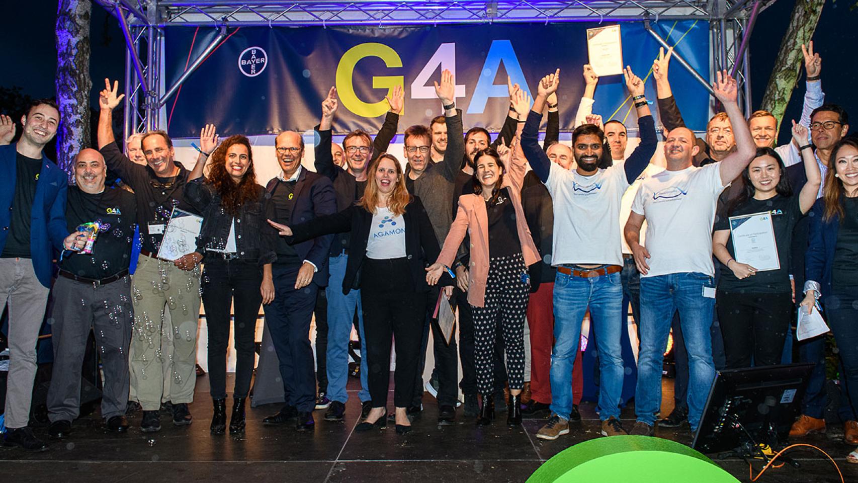 Startups seleccionadas para el programa Grants4Apps de Bayer, esta semana en Berlín.