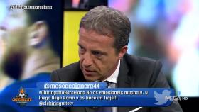 Cristóbal Soria en El Chiringuito . Foto: Twitter. (@elchiringuitotv)