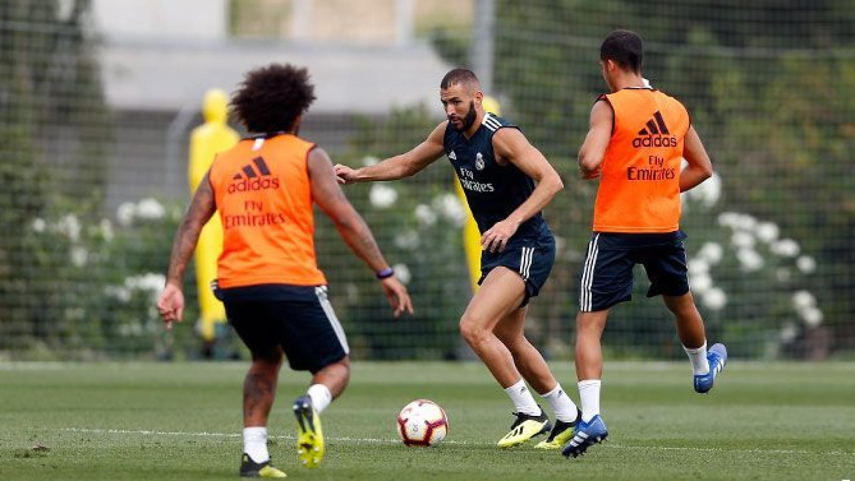 Entrenamiento Real Madrid