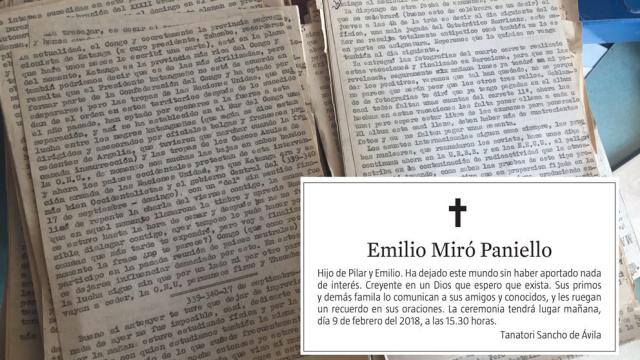 La vida secreta del hombre que murió sin aportar nada de interés