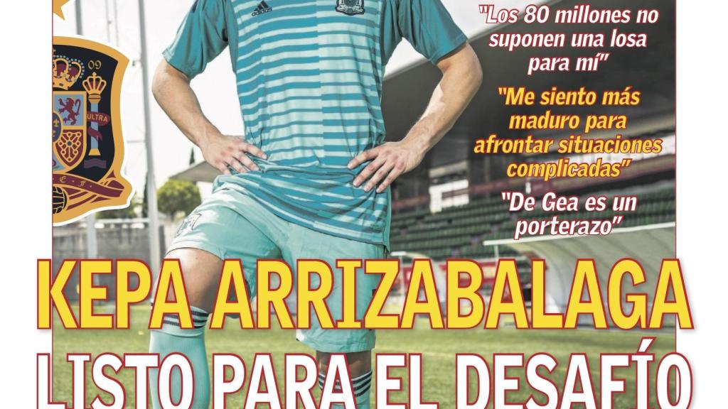 La portada del diario AS (04/09/2018)