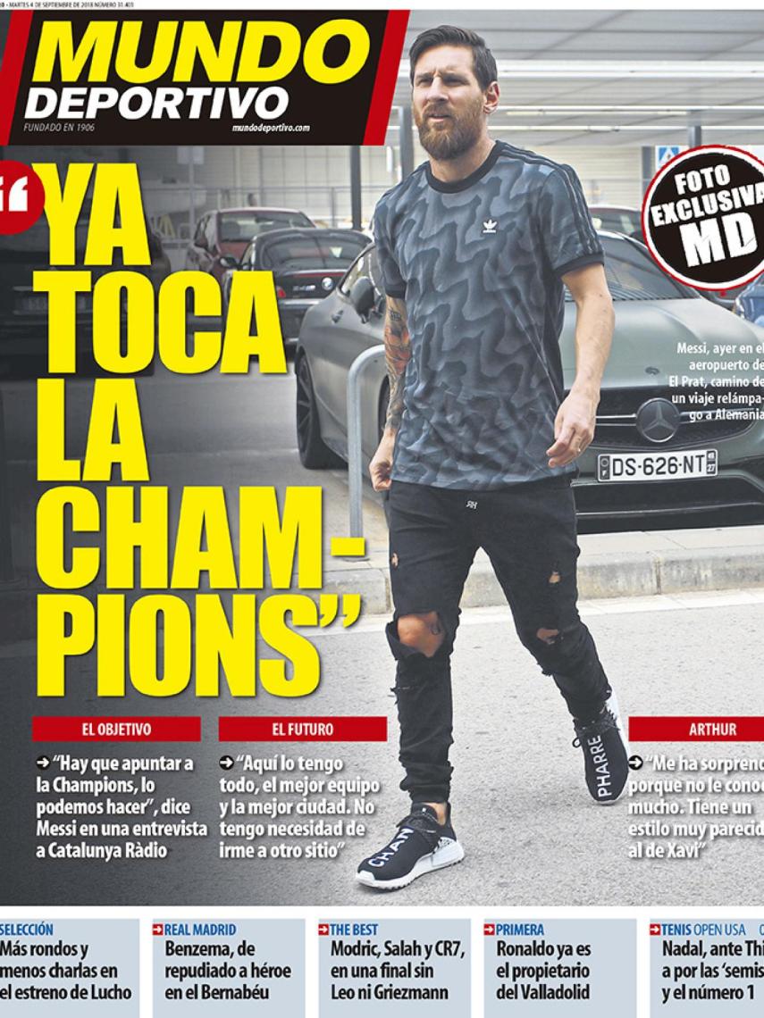 Portada Mundo Deportivo