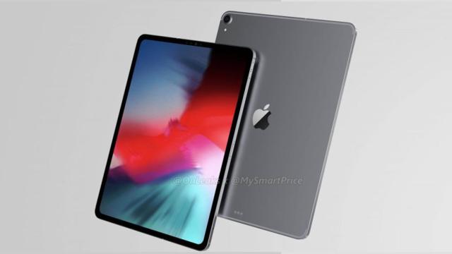 ipad pro 2018 render filtrado