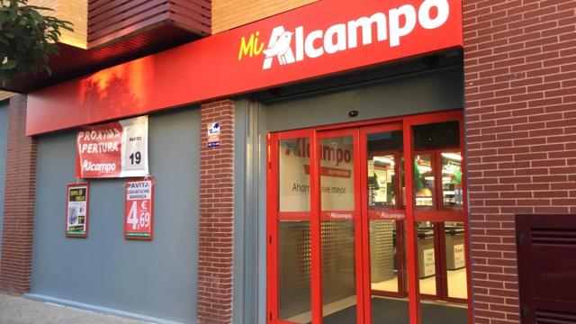 Un supermercado Mi Alcampo.