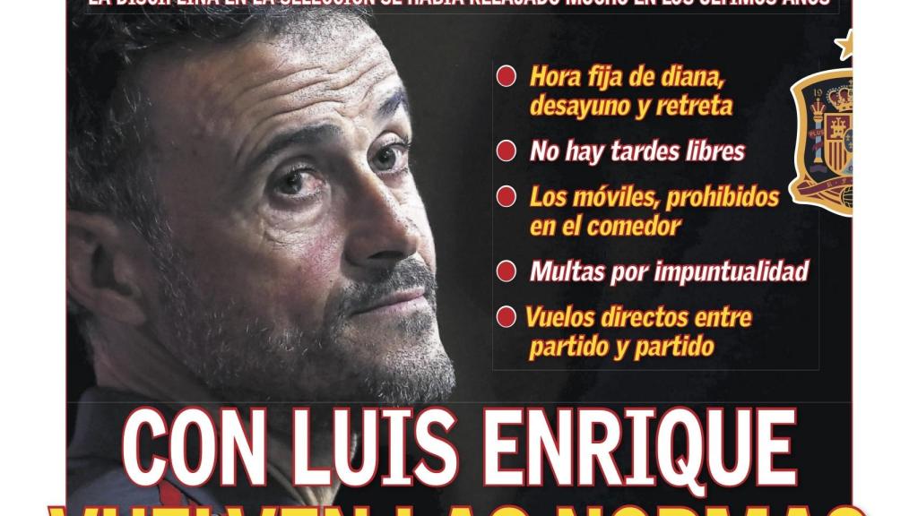 La portada del diario AS (05/09/2018)