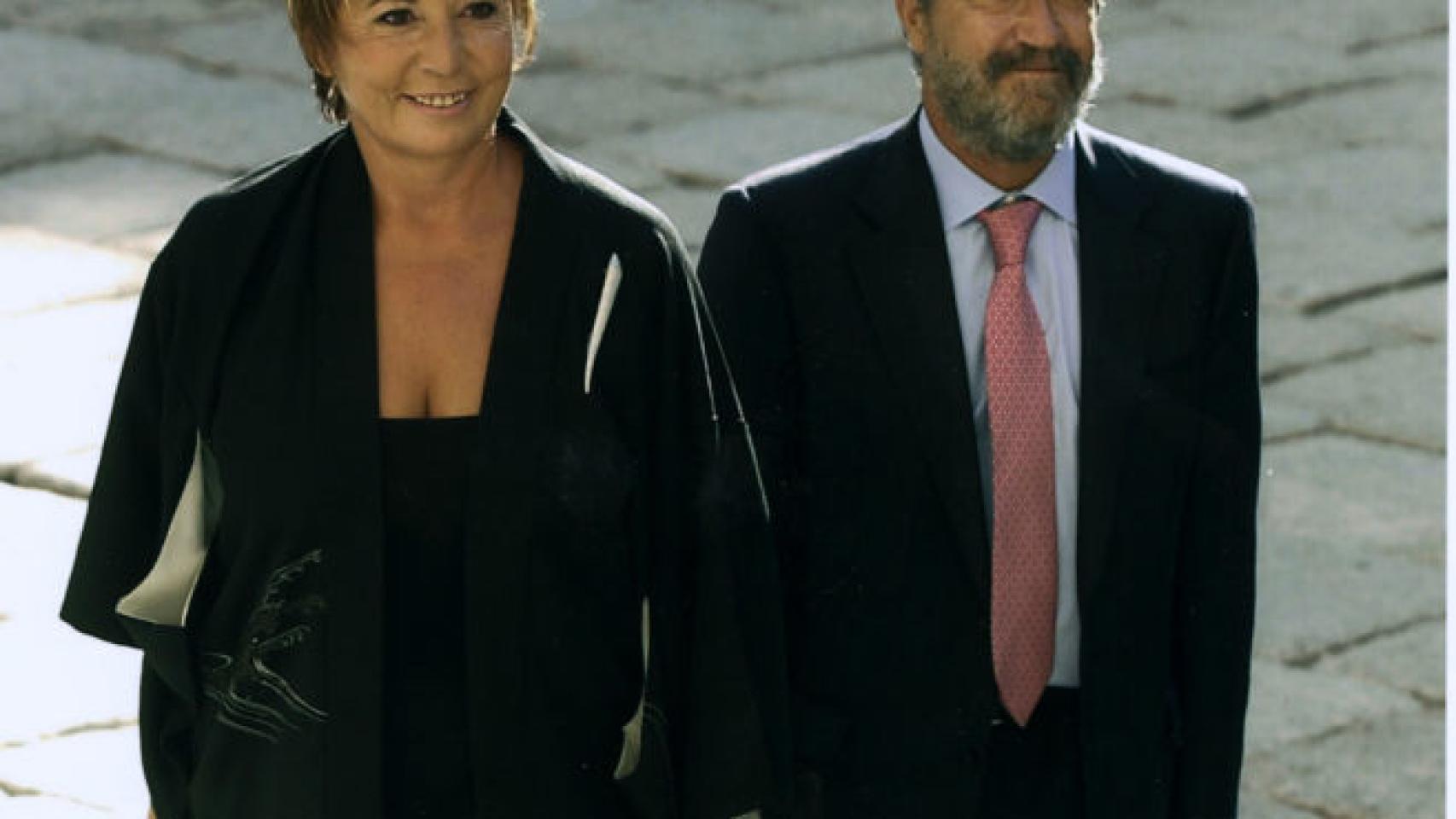 Celia Villalobos y Pedro Arriola.