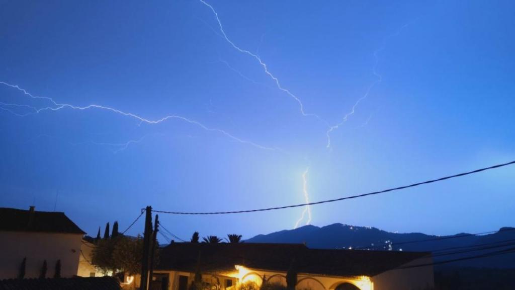 Tormenta en Viladellops.