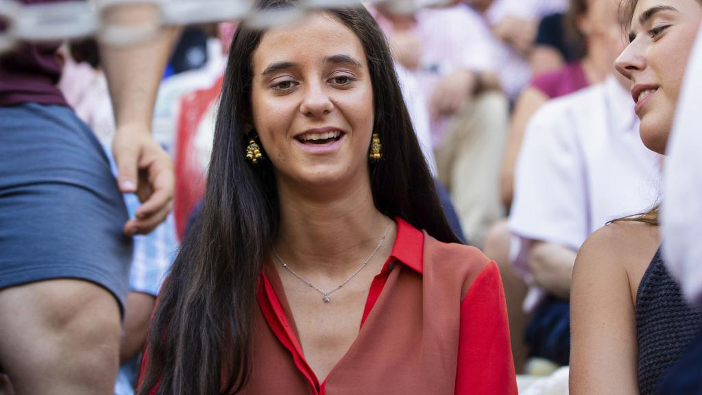 Victoria Federica durante la feria taurina de Almería.